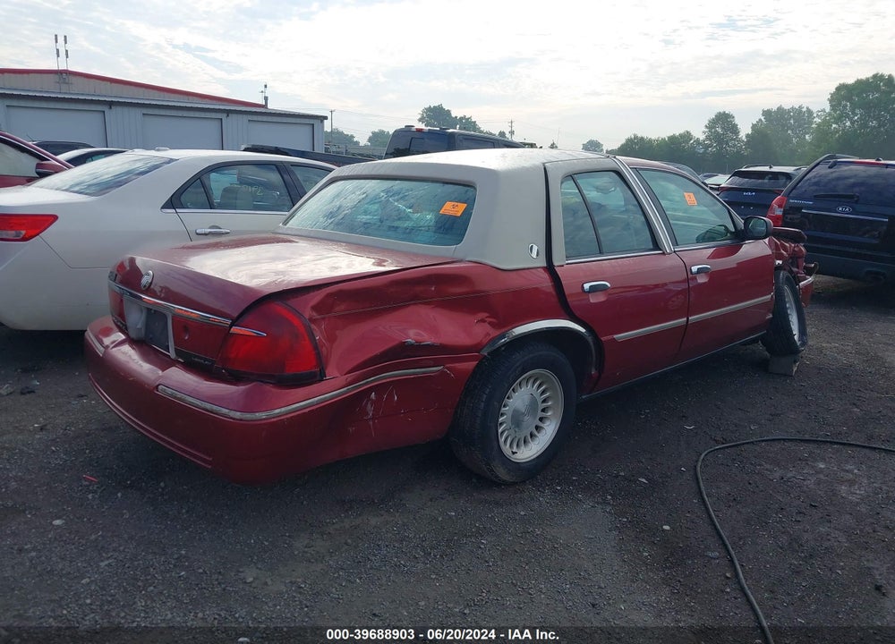 2000 MERCURY GRAND MARQUIS LS VIN: 2MEFM75W7YX637693