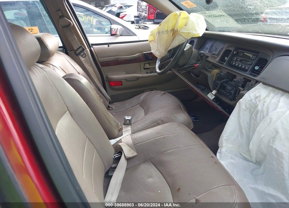 2000 MERCURY GRAND MARQUIS LS VIN: 2MEFM75W7YX637693