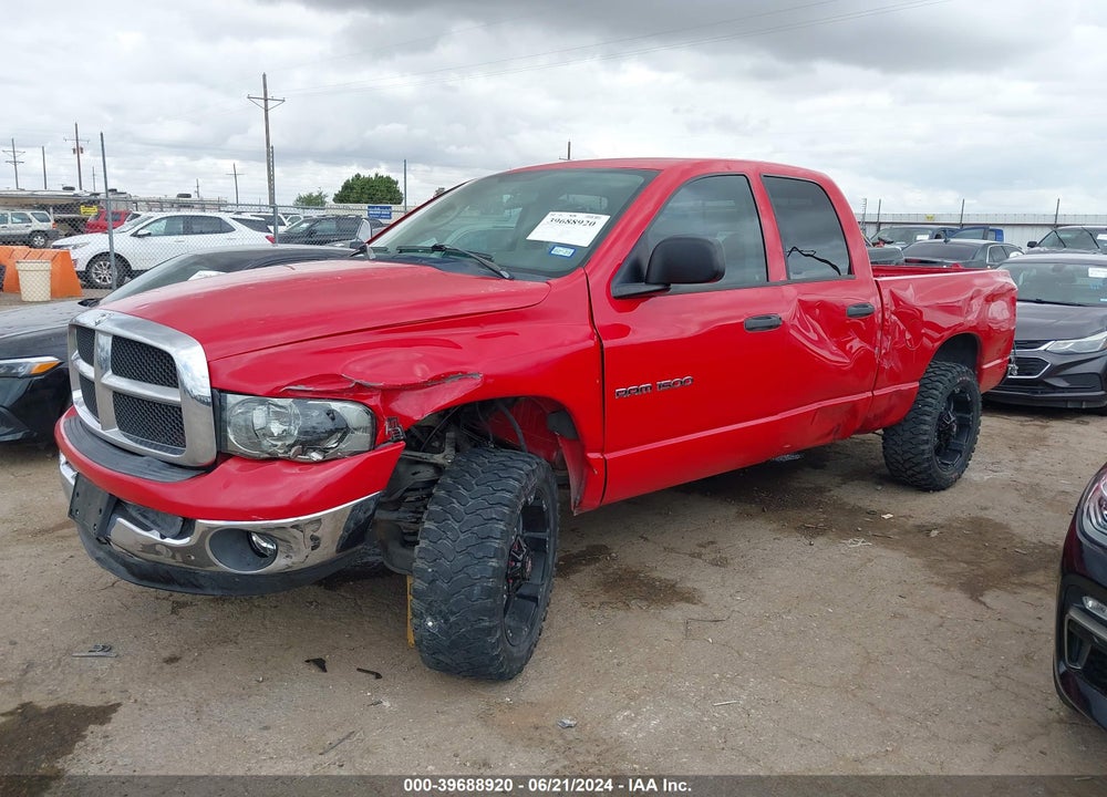 2005 DODGE RAM 1500 SLT/LARAMIE VIN: 1D7HA18D25J567038
