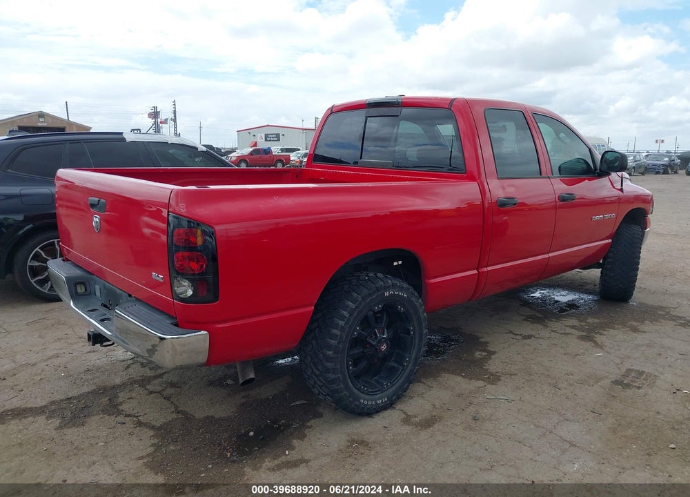 2005 DODGE RAM 1500 SLT/LARAMIE VIN: 1D7HA18D25J567038