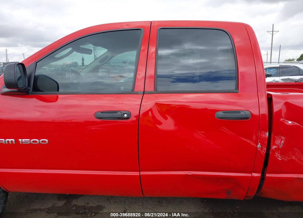 2005 DODGE RAM 1500 SLT/LARAMIE VIN: 1D7HA18D25J567038