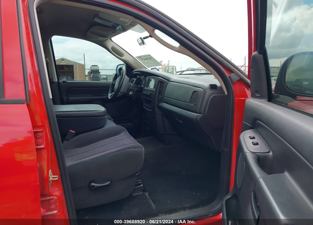 2005 DODGE RAM 1500 SLT/LARAMIE VIN: 1D7HA18D25J567038