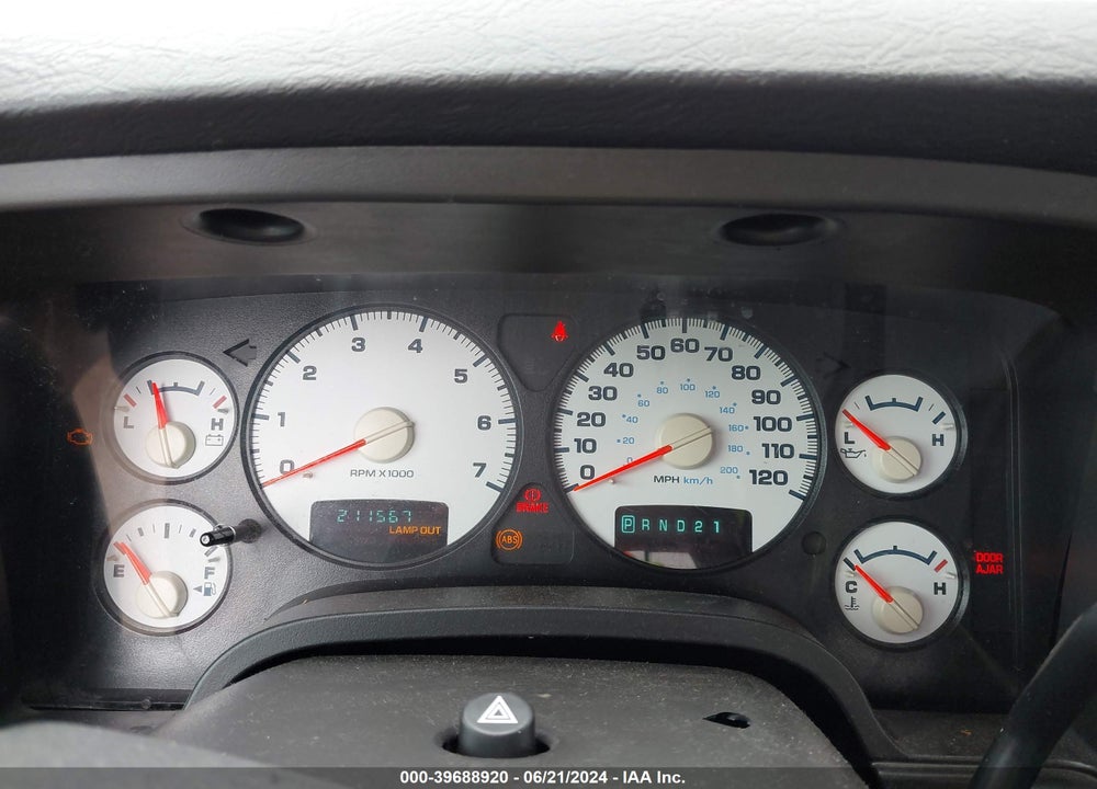 2005 DODGE RAM 1500 SLT/LARAMIE VIN: 1D7HA18D25J567038