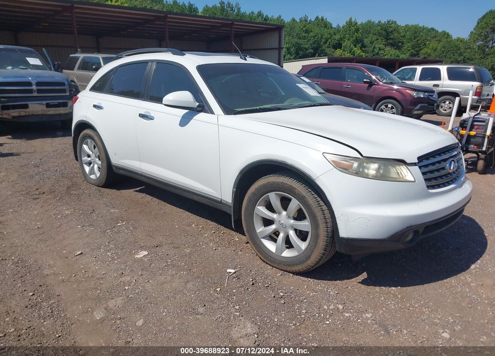 2005 INFINITI FX35 VIN: JNRAS08U75X109933