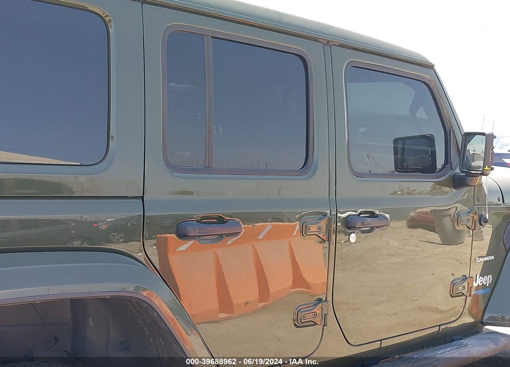 2022 JEEP WRANGLER 4XE UNLIMITED SAHARA 4X4 VIN: 1C4JJXP69NW122218