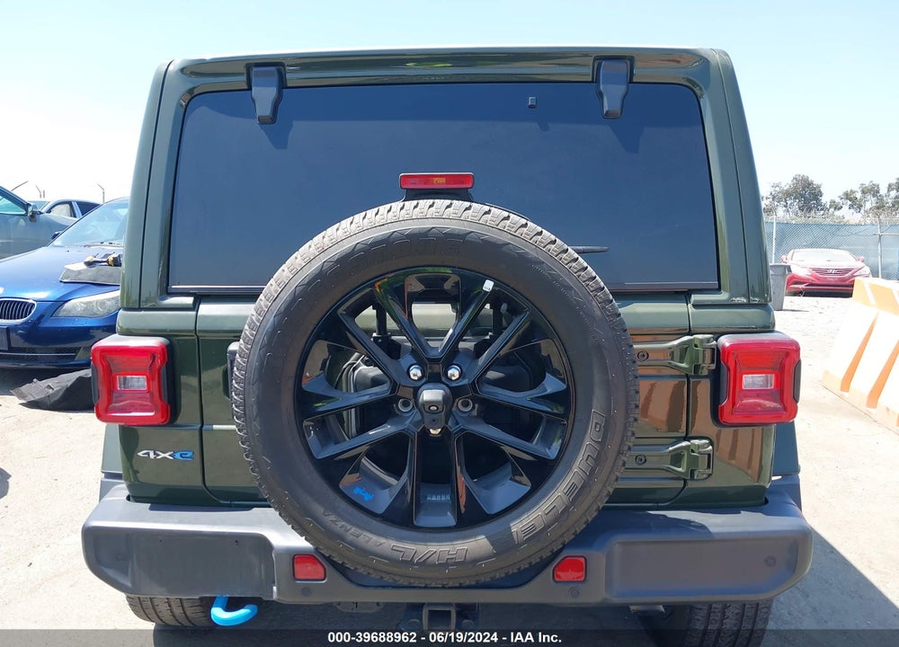 2022 JEEP WRANGLER 4XE UNLIMITED SAHARA 4X4 VIN: 1C4JJXP69NW122218