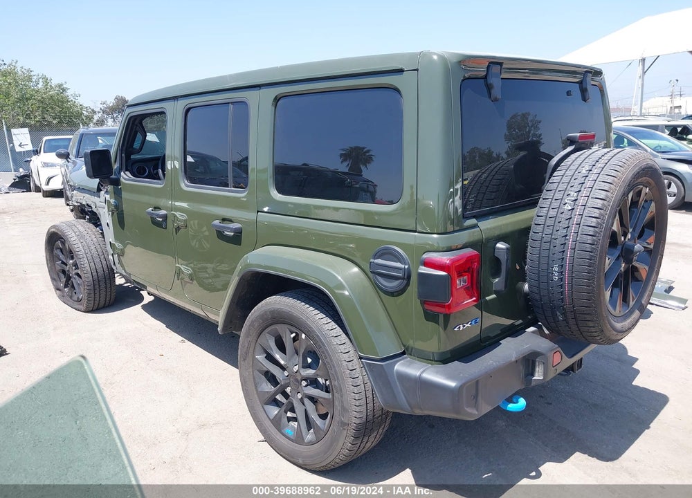 2022 JEEP WRANGLER 4XE UNLIMITED SAHARA 4X4 VIN: 1C4JJXP69NW122218