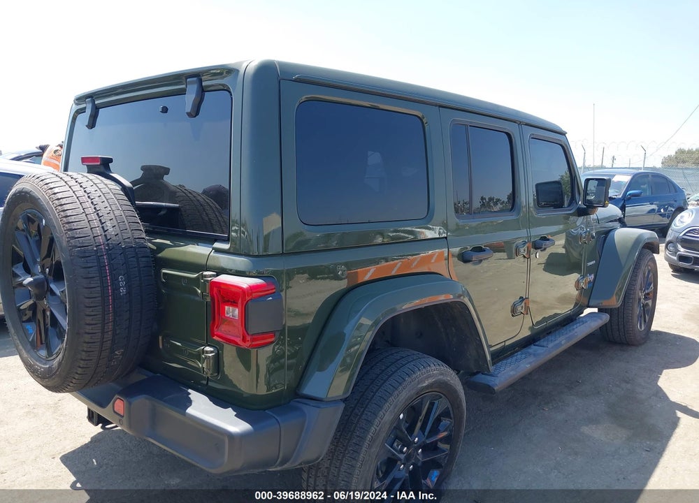 2022 JEEP WRANGLER 4XE UNLIMITED SAHARA 4X4 VIN: 1C4JJXP69NW122218
