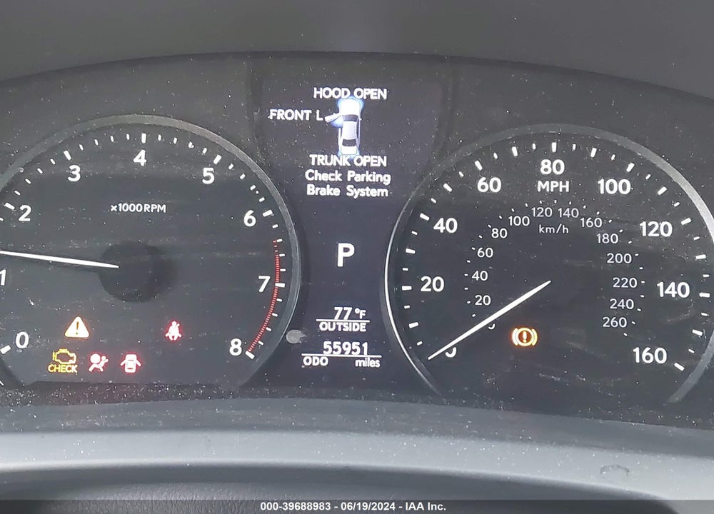 2017 LEXUS LS 460 VIN: JTHBL5EF7H5146497