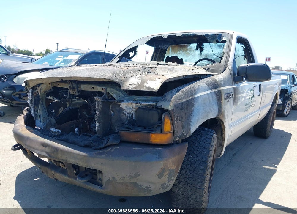 2001 FORD F-250 XL/XLT VIN: 1FTNF20L51EA37687