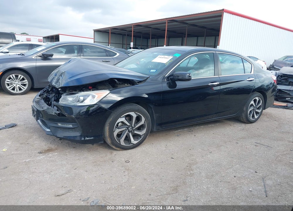 2016 HONDA ACCORD EX-L VIN: 1HGCR2F80GA004003