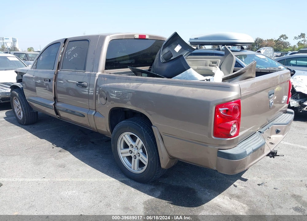2009 DODGE DAKOTA BIGHORN/LONESTAR VIN: 1D7HE38P09S787188