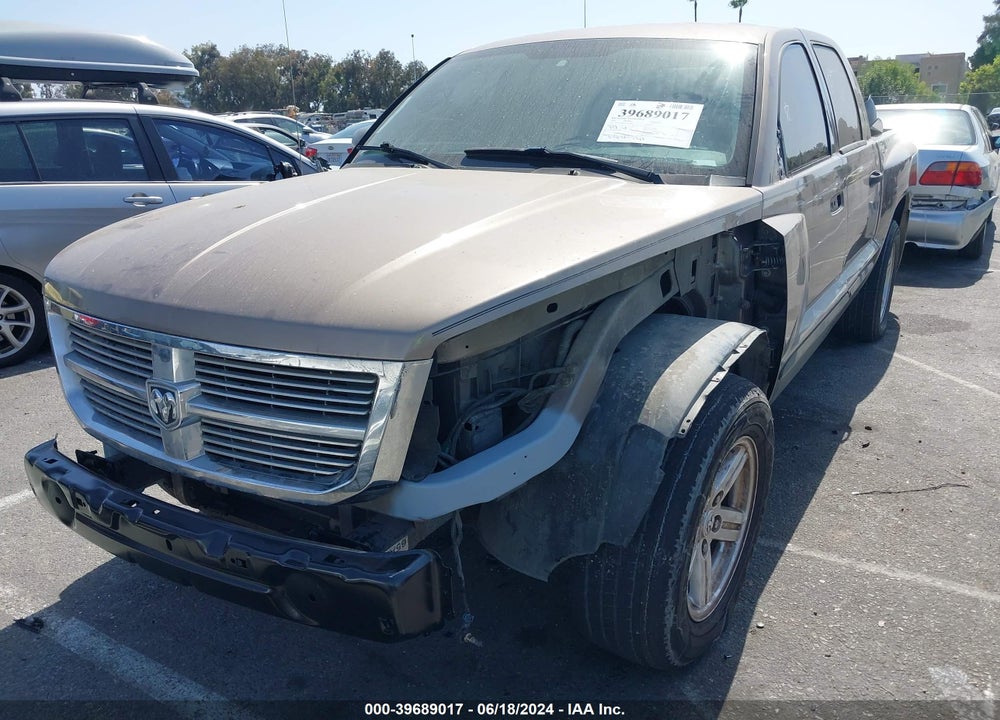 2009 DODGE DAKOTA BIGHORN/LONESTAR VIN: 1D7HE38P09S787188