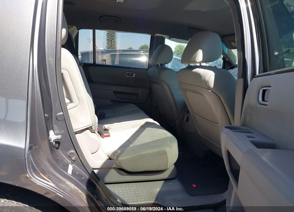 2012 HONDA PILOT LX VIN: 5FNYF3H22CB029708