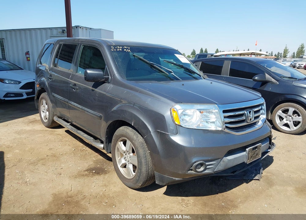 2012 HONDA PILOT LX VIN: 5FNYF3H22CB029708