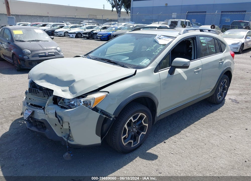2017 SUBARU CROSSTREK 2.0I LIMITED VIN: JF2GPANC6HH278502
