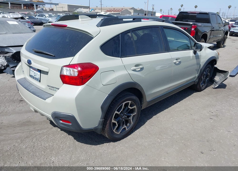 2017 SUBARU CROSSTREK 2.0I LIMITED VIN: JF2GPANC6HH278502