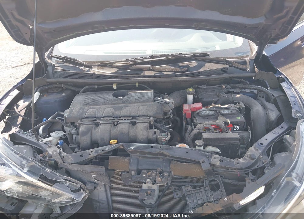 2016 NISSAN SENTRA SV VIN: 3N1AB7APXGY328905