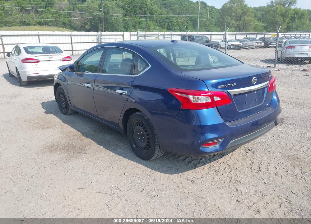 2016 NISSAN SENTRA SV VIN: 3N1AB7APXGY328905