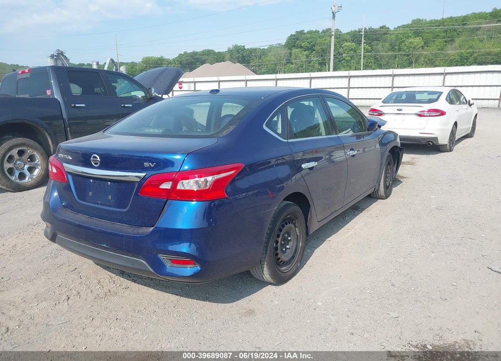 2016 NISSAN SENTRA SV VIN: 3N1AB7APXGY328905