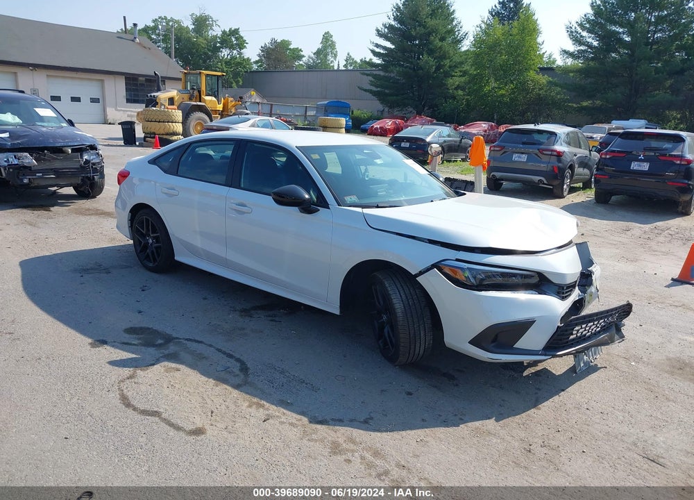 2022 HONDA CIVIC SPORT VIN: 2HGFE2F59NH575504