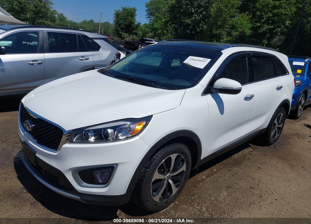 2017 KIA SORENTO 3.3L EX VIN: 5XYPHDA59HG327558