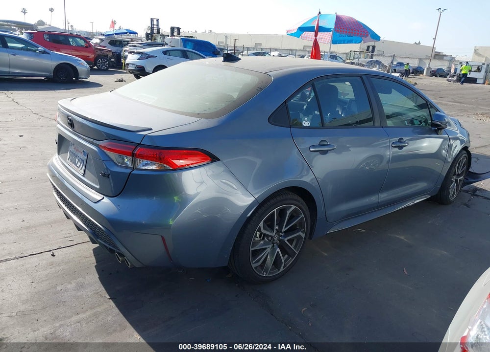 2022 TOYOTA COROLLA SE VIN: 5YFS4MCE6NP126999