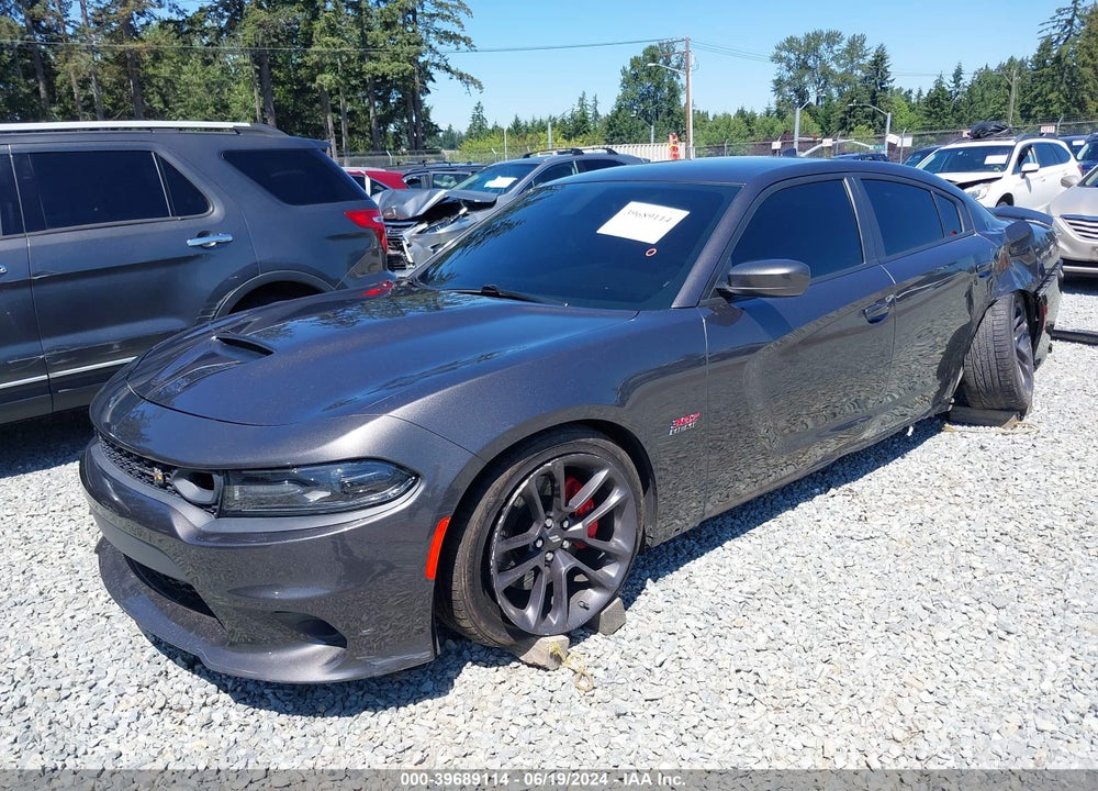 2020 DODGE CHARGER SCAT PACK RWD VIN: 2C3CDXGJ0LH133581