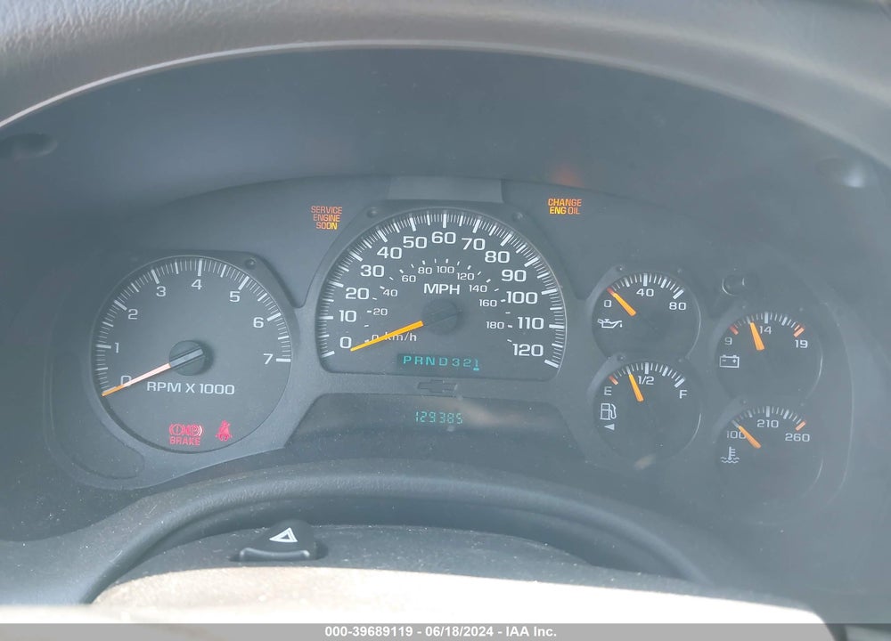 2003 CHEVROLET TRAILBLAZER LT VIN: 1GNDT13S532414760