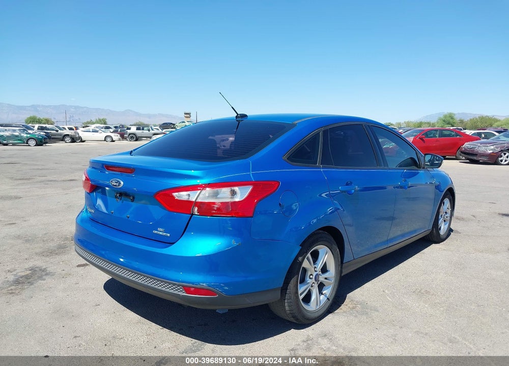 2014 FORD FOCUS SE VIN: 1FADP3F27EL219413