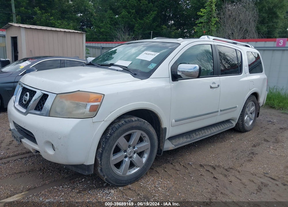 2011 NISSAN ARMADA PLATINUM VIN: 5N1BA0NF0BN622277