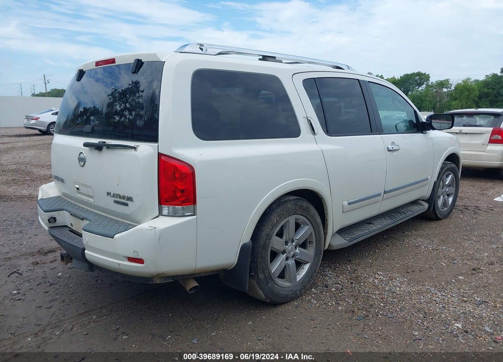 2011 NISSAN ARMADA PLATINUM VIN: 5N1BA0NF0BN622277
