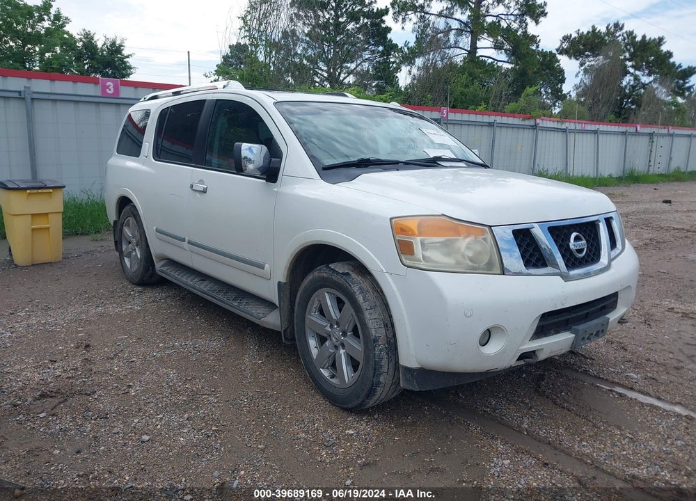 2011 NISSAN ARMADA PLATINUM VIN: 5N1BA0NF0BN622277