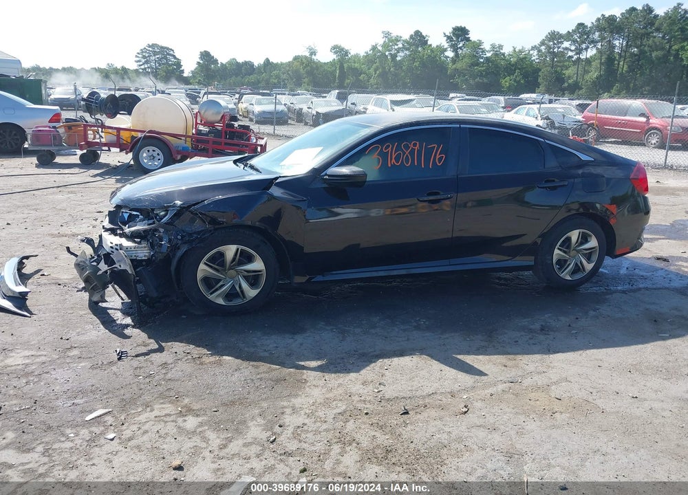 2017 HONDA CIVIC LX VIN: 19XFC2F58HE207853