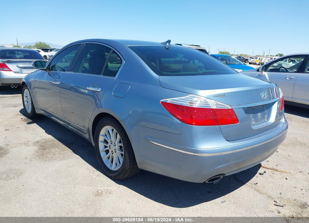 2011 HYUNDAI GENESIS 3.8 VIN: KMHGC4DE3BU115668