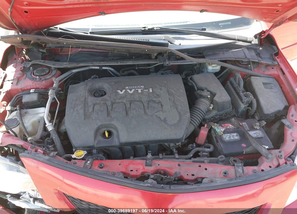 2010 TOYOTA COROLLA LE VIN: 1NXBU4EE9AZ215746
