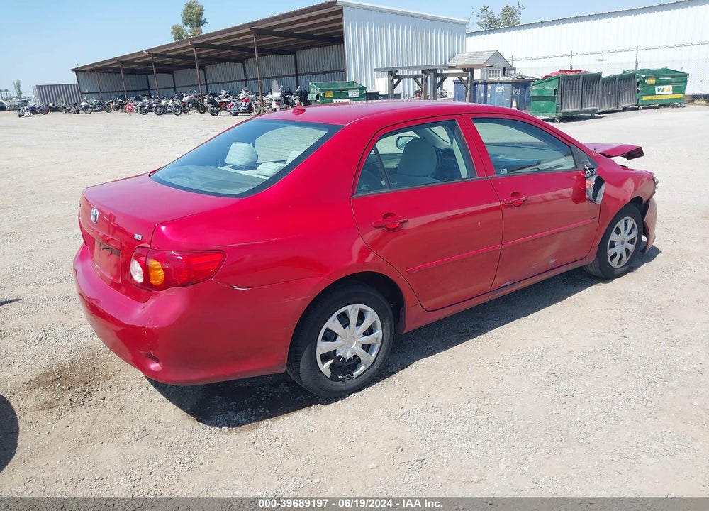 2010 TOYOTA COROLLA LE VIN: 1NXBU4EE9AZ215746