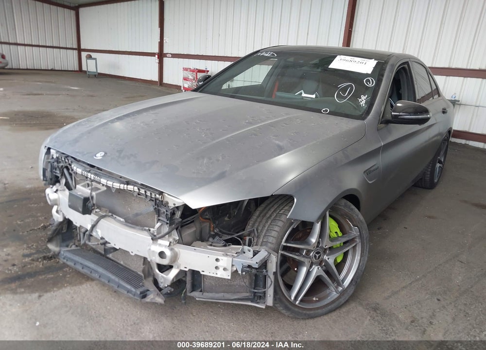 2016 MERCEDES-BENZ AMG C 63 S VIN: 55SWF8HB6GU104466