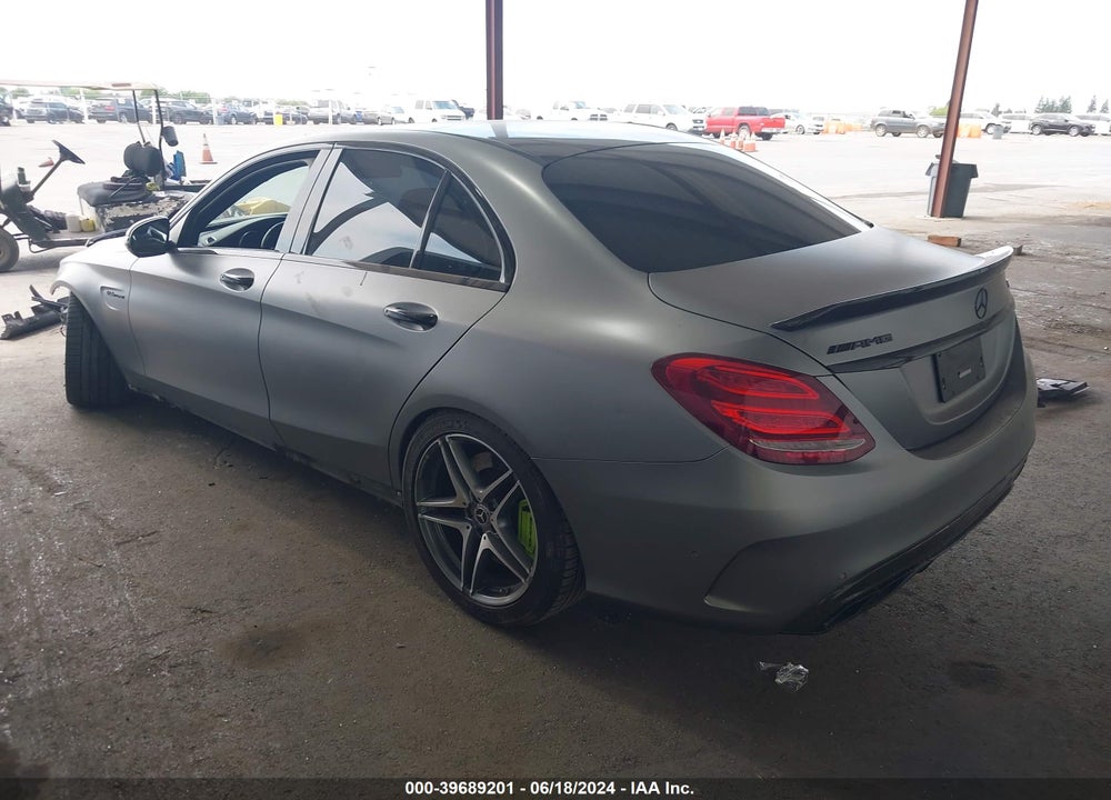 2016 MERCEDES-BENZ AMG C 63 S VIN: 55SWF8HB6GU104466