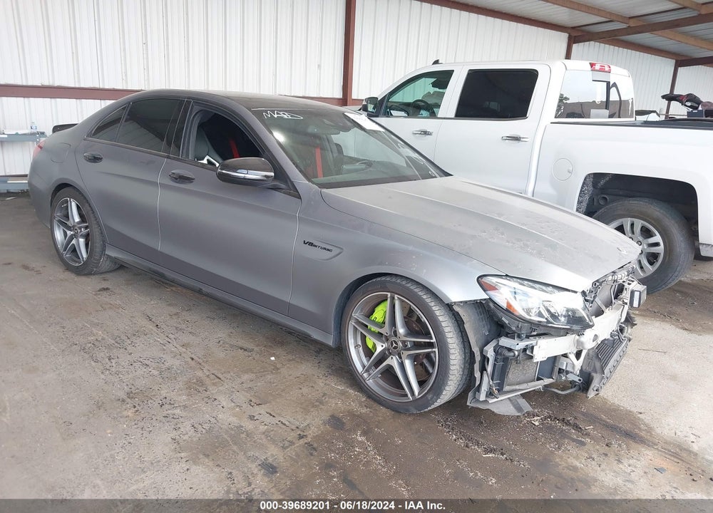 2016 MERCEDES-BENZ AMG C 63 S VIN: 55SWF8HB6GU104466