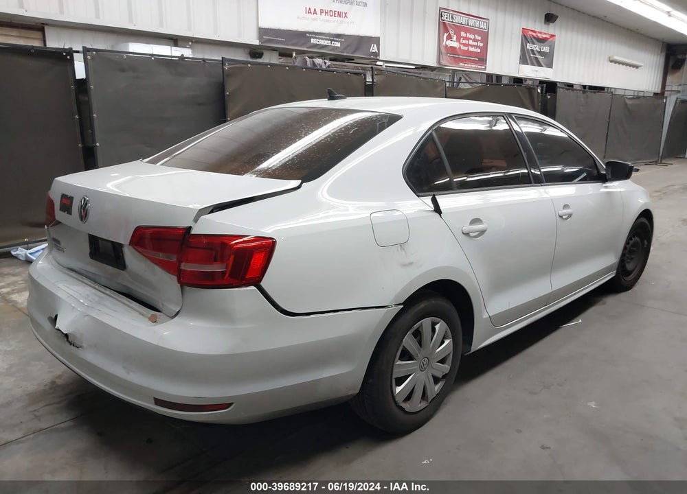 2015 VOLKSWAGEN JETTA 2.0L S VIN: 3VW2K7AJXFM287210