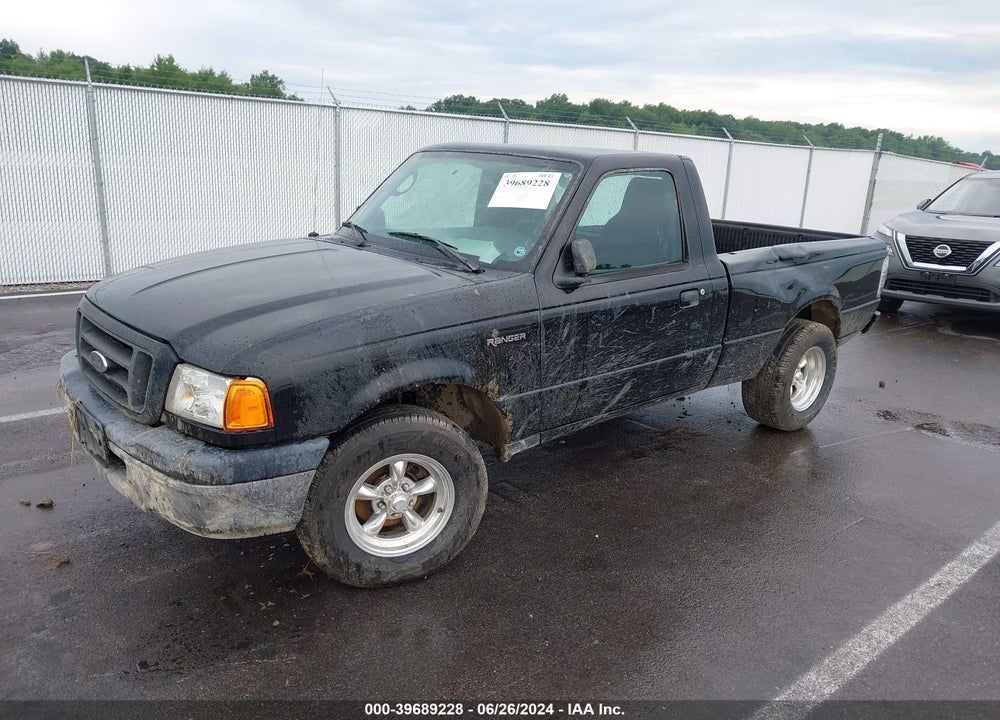 2004 FORD RANGER EDGE/XL/XLT VIN: 1FTYR10U54PA19240