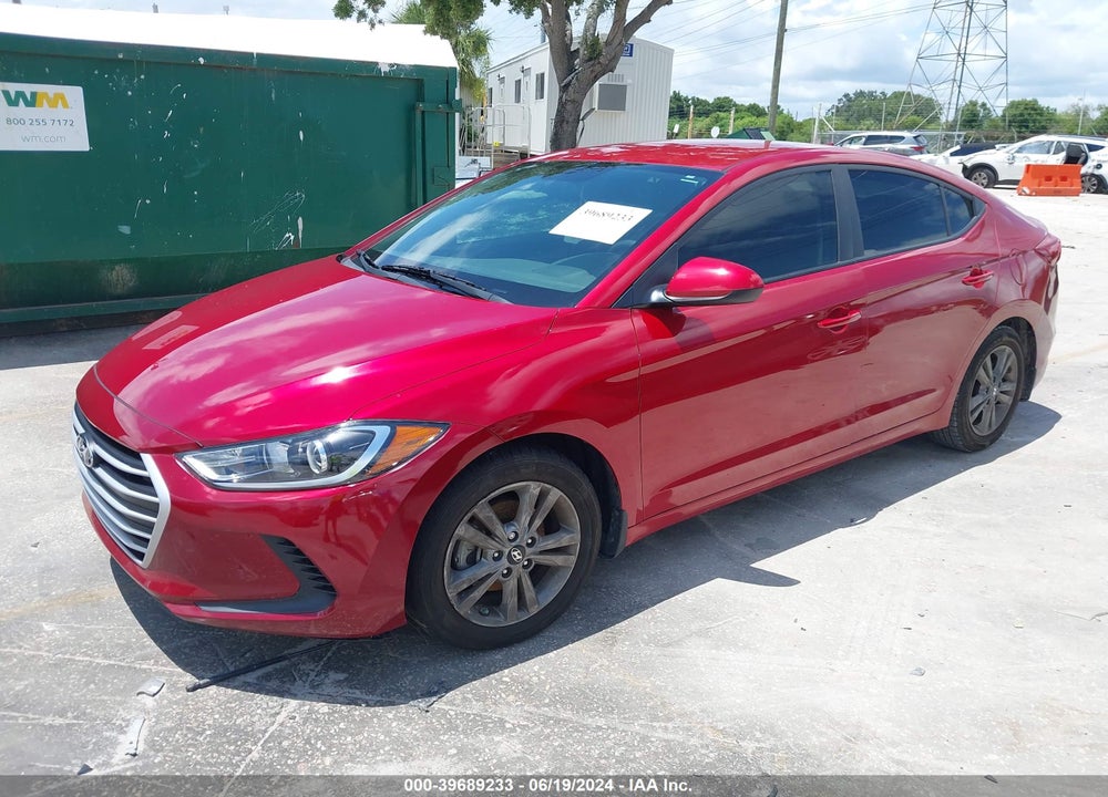 2018 HYUNDAI ELANTRA SEL VIN: 5NPD84LF3JH248992