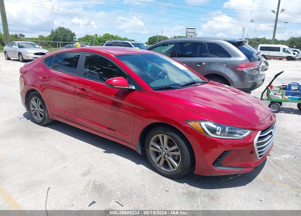 2018 HYUNDAI ELANTRA SEL VIN: 5NPD84LF3JH248992