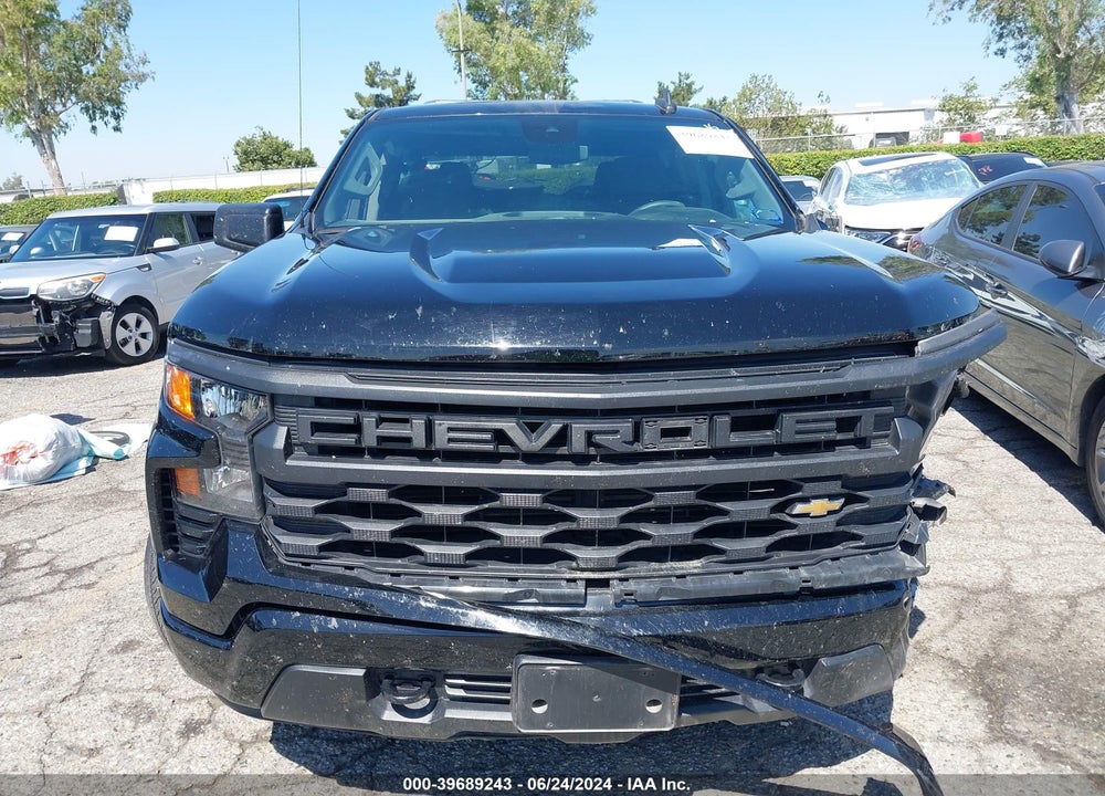 2022 CHEVROLET SILVERADO 1500 2WD SHORT BED CUSTOM VIN: 3GCPABEK0NG605964