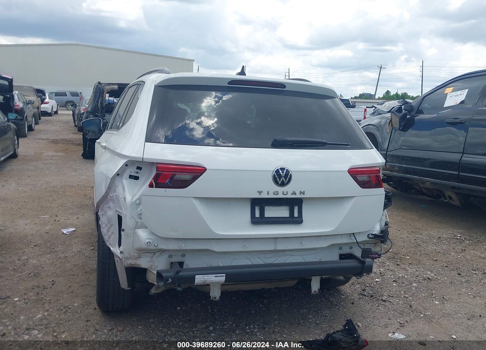 2022 VOLKSWAGEN TIGUAN 2.0T S VIN: 3VV1B7AX3NM055843