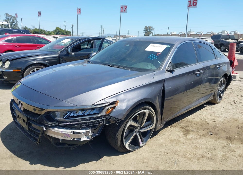 2018 HONDA ACCORD SPORT VIN: 1HGCV1F34JA157825