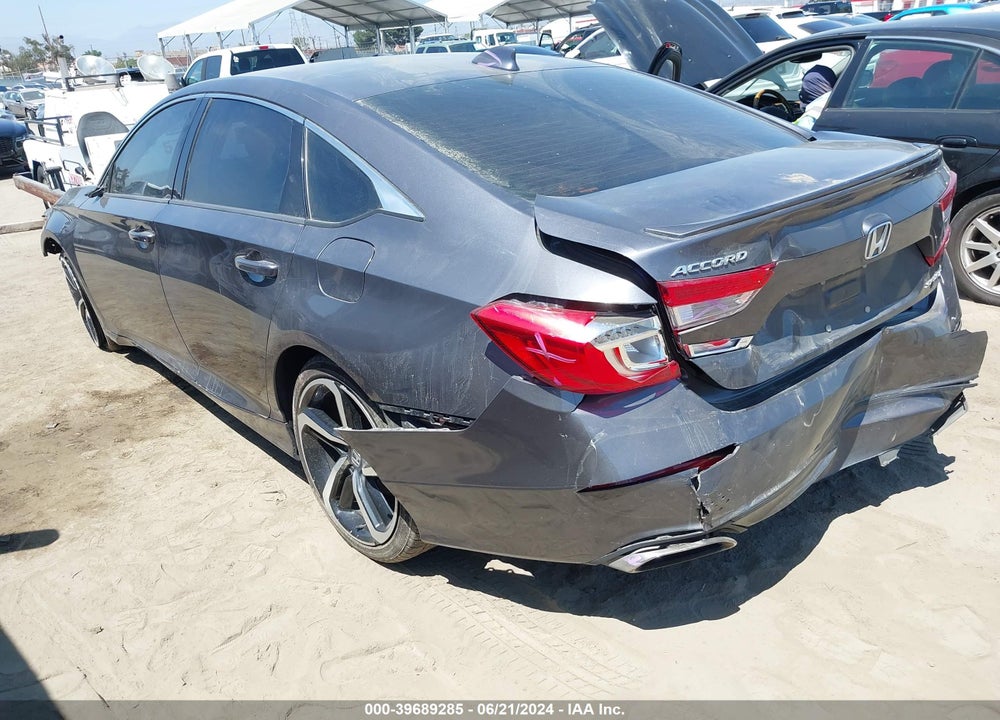 2018 HONDA ACCORD SPORT VIN: 1HGCV1F34JA157825