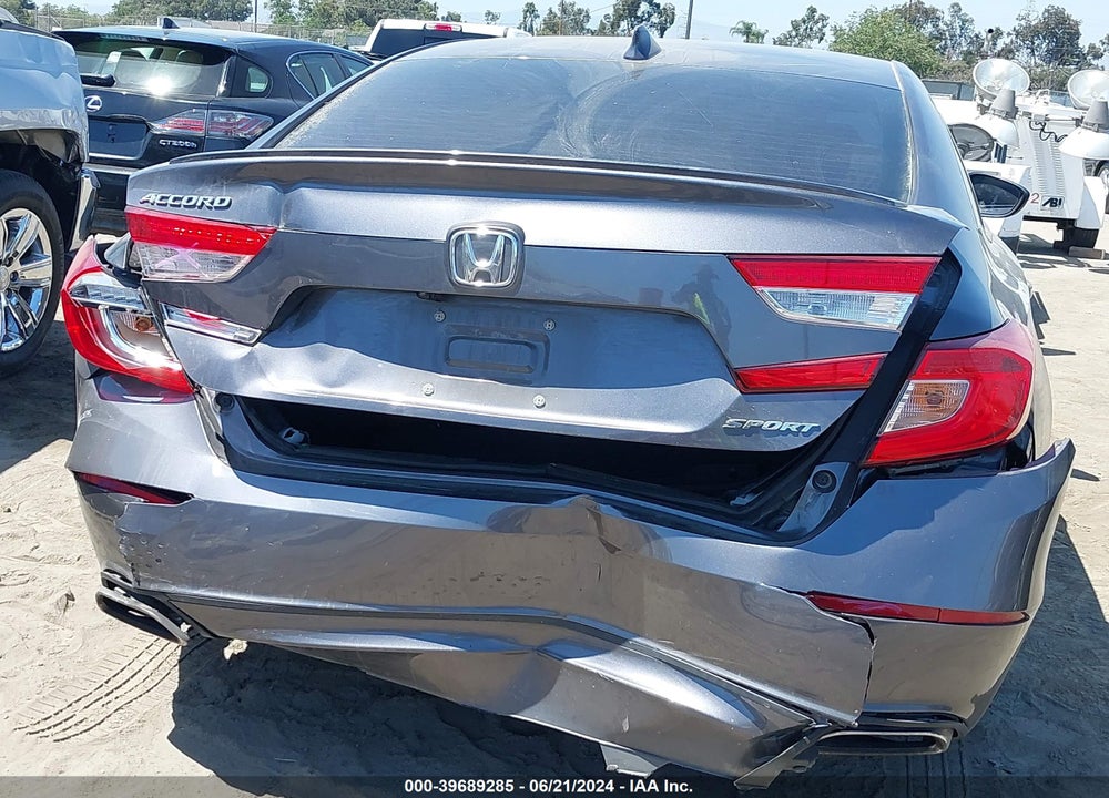 2018 HONDA ACCORD SPORT VIN: 1HGCV1F34JA157825