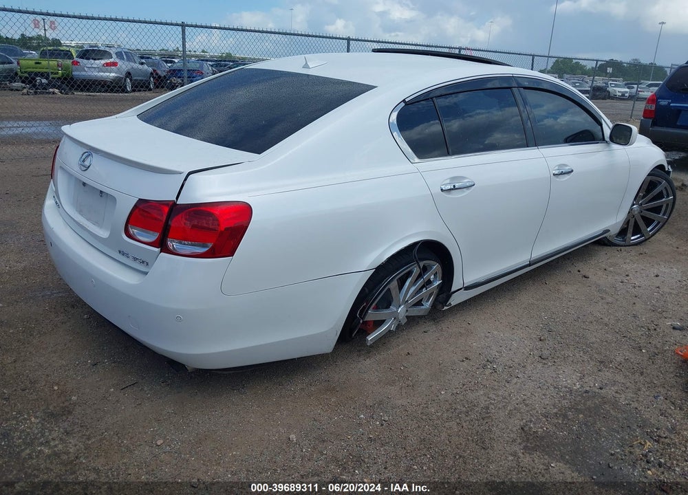 2007 LEXUS GS 350 VIN: JTHBE96S070015338